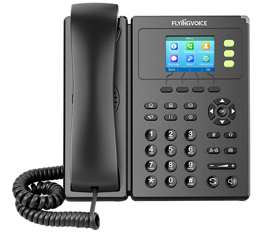 飞音时代IP话机FIP11CP企业入门级彩屏IP话机POE供电网络电话机