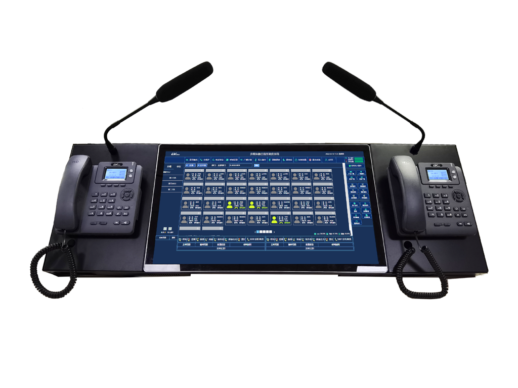 商路IP多媒体融合指挥调度系统UT600触摸屏调度台